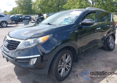 2014 Kia Sportage Sx from USA, damaged, VIN KNDPCCA60E7586661